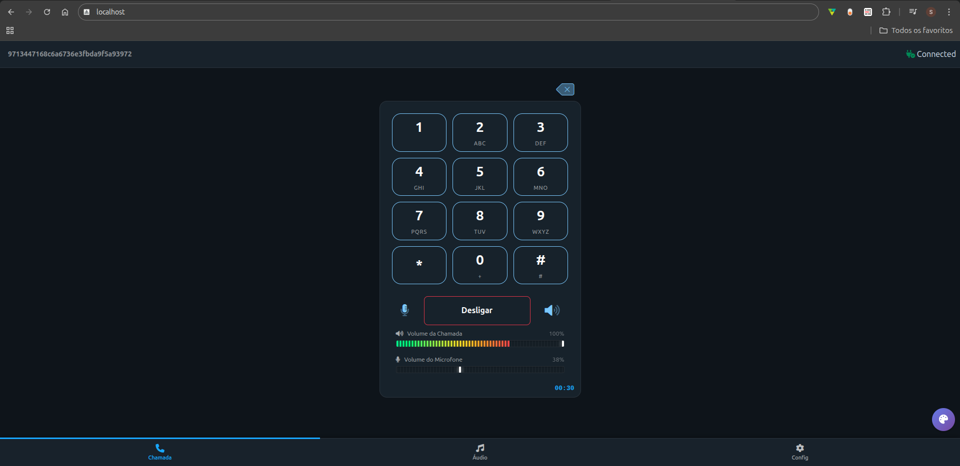 SpechPhone Call Interface