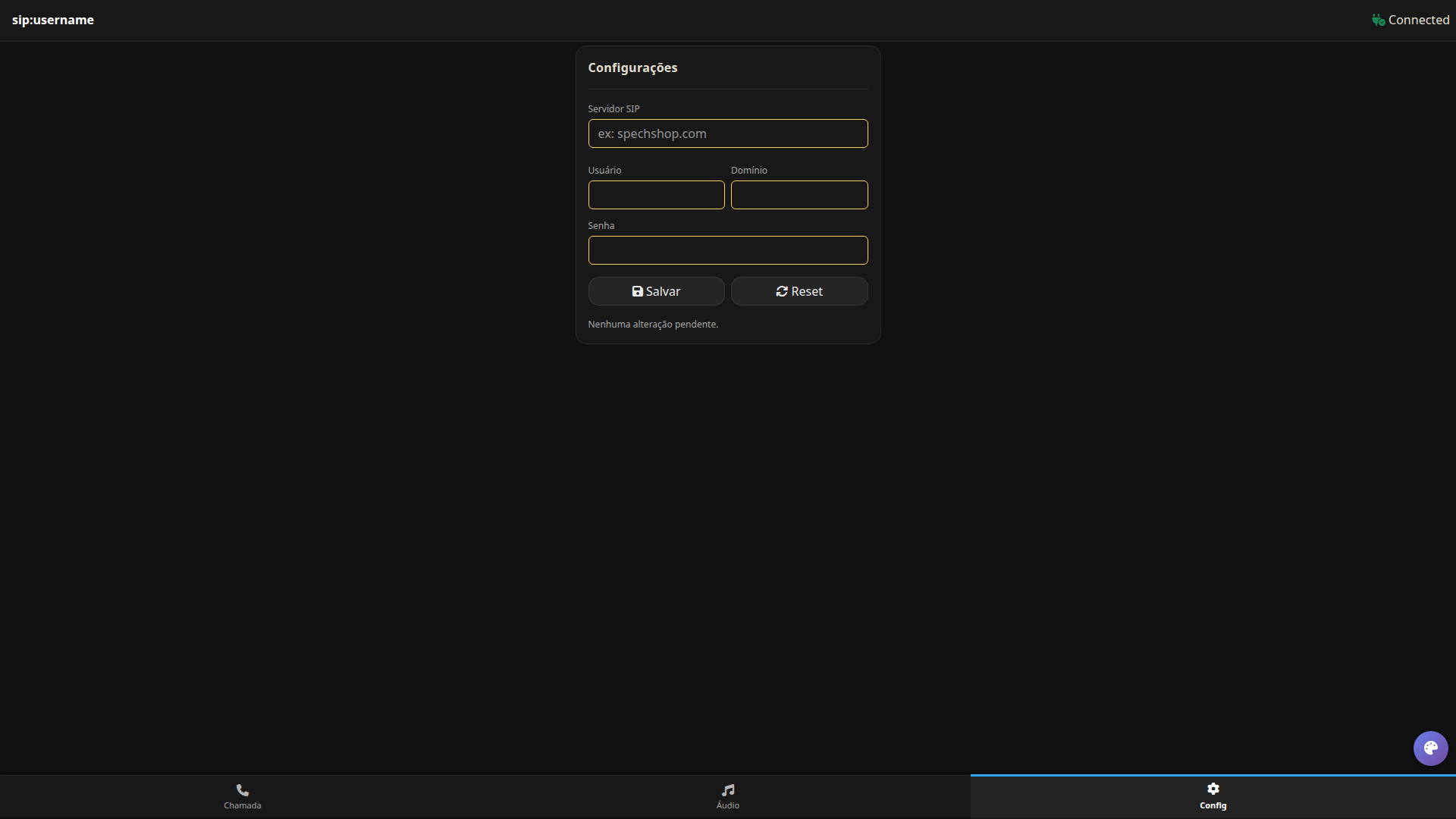SpechPhone Configuration Interface